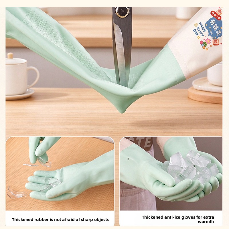 Extra lange Geschirrspülhandsc – Dish Glove Rubber Bewertung und Preis
