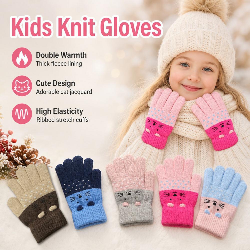 Kinder-Strickhandschuhe, Winte – Wool Glove Lined Bewertung und Preis