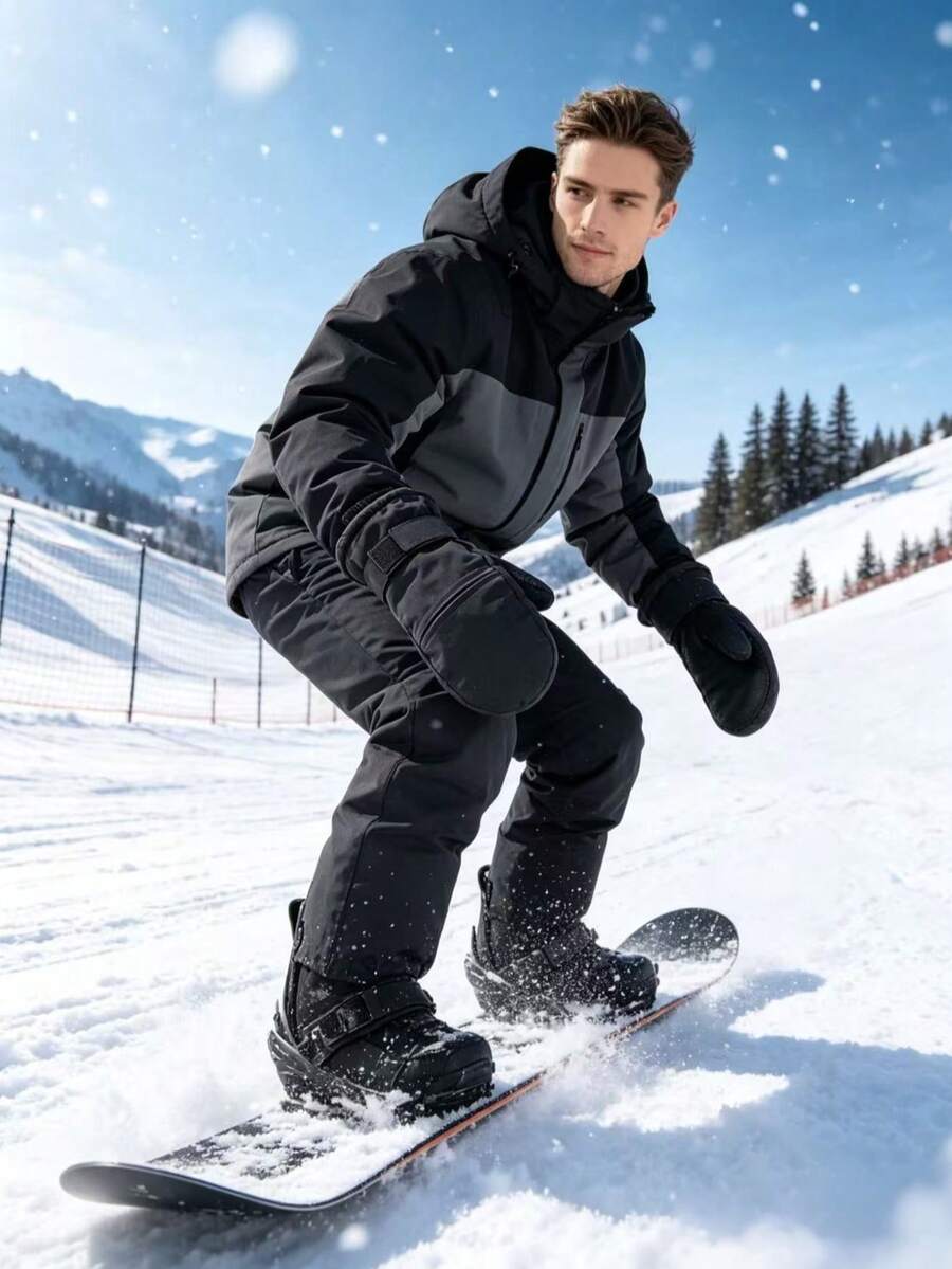 Unisex-Skihandschuhe, wasserdi – Ski Glove Waterproof Bewertung und Preis